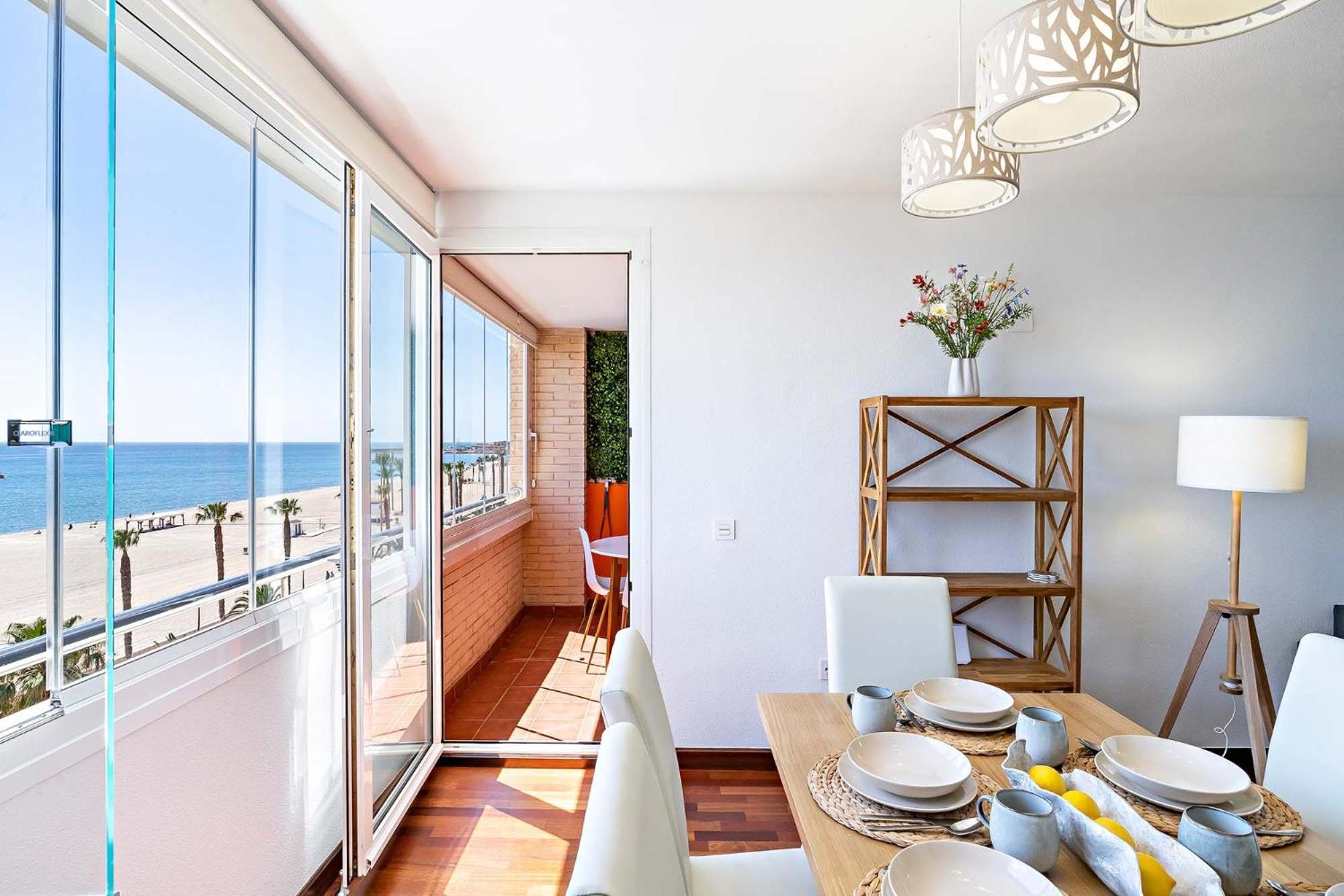 Vista Del Mar Residencial Lejlighed Roquetas de Mar Eksteriør billede